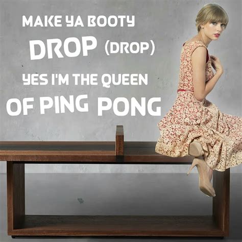 taylor swift ping pong